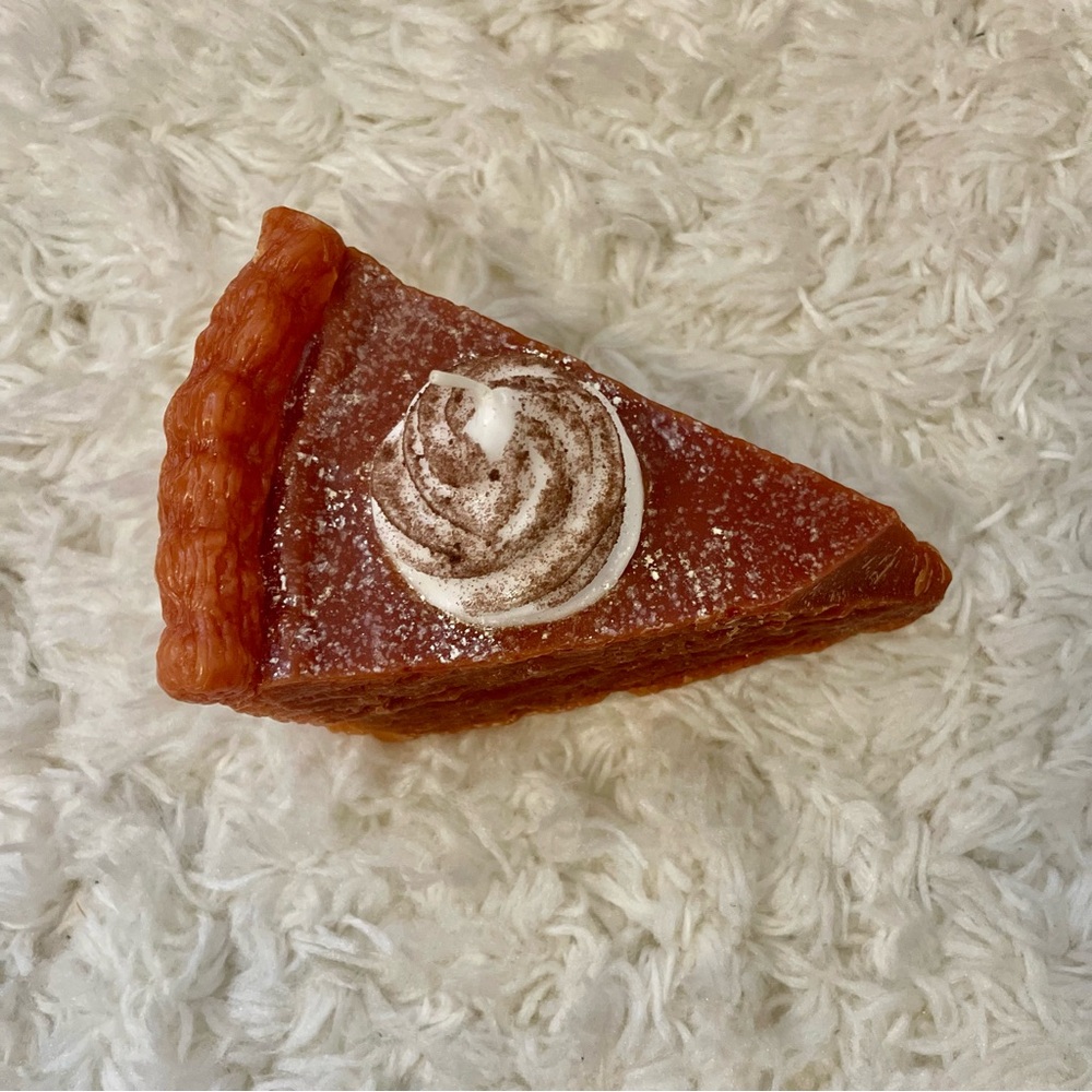 Threshold‎ Pumpkin Pie Slice Wax Figural Candle